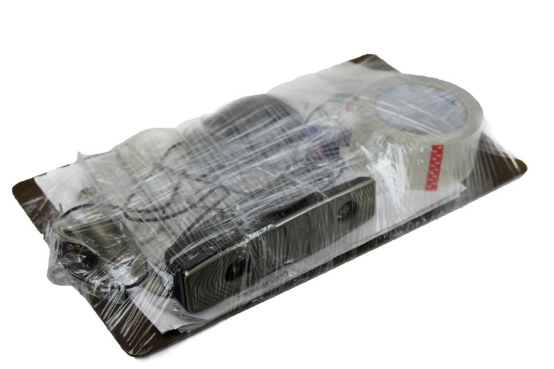 Berta 4-Pack, Stretch Wrap Roll 5 inch - 1000 ft 80 Gauge Clear Cling Plastic Wrap Extended Core Handle Industrial Strength Mini Hand Roll, Baggage/Luggage/Furniture/Packing/Moving Supplies - Image 5